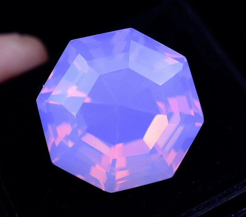 Natural Purple Opal 42.30 Ct Welo Australian Untreated Certified AA+ Gemstone - Picture 9 of 9