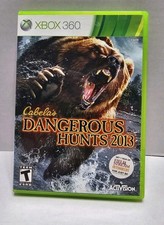 Cabela's Dangerous Hunts 2013 Xbox 360 CIB Complete Tested & Working