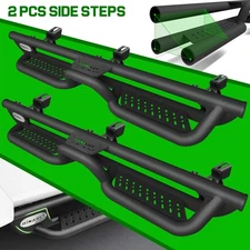 For 2018-2025 Jeep Wrangler JL Unlimited  4 Door Running Boards Side Steps Bars