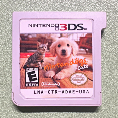 Nintendo Nintendogs + Cats for Nintendo 3DS - E Rated, NTSC-U/C (US/CA)