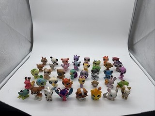 40 Pcs Variety Lot Of Little Pet Shop Figures LPS See Pics As Is Auction 4