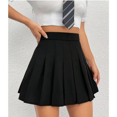 Damen Schulmädchen Uniform Kostüm Set Sexy Damen Schülerin School Girl Fasching