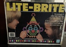 LITE BRITE Hasbro Vintage 1981 Original Box, ...