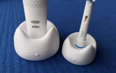 Cat Toothbrush Holder - Oral-B Vitality Organiser - Image 1 of 4
