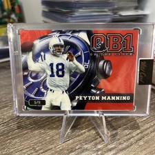 2024 Wild Card QB1 On The Clock Peyton Manning 5/8 On The Red
