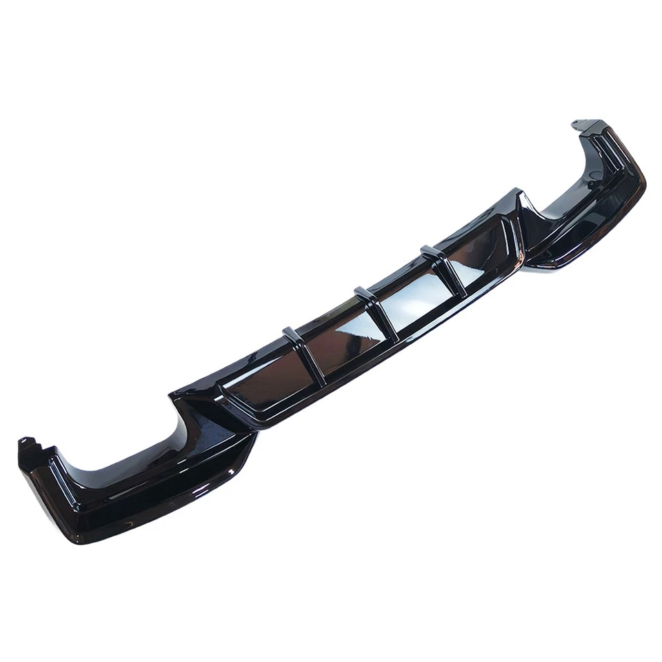 Difusor de parachoques trasero deportivo negro brillante para BMW 2012-2018 F06 F12 F13 650i 640i M Foto 3 de 4