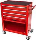 24.4" Tool Box w/Wheel&4 Drawer,Rolling Tool Cart,Tool Storage Organizer Cabinet