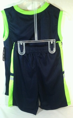 Boys Mesh Shorts sets 2 piece New Choice Tuff Guys 24M or 2T - Picture 3 of 5