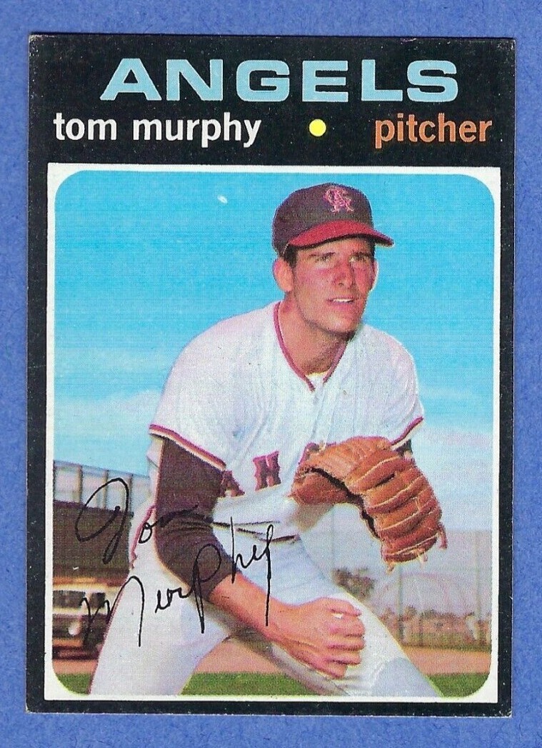 1971 Topps Baseball #401 Tom Murphy California Angels 