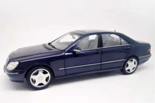 for NOREV for Mercedes for Benz for S55 for AMG 2000 car Metal Blue 1:18 Model