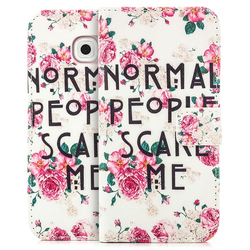 Book-Style Schutz Hülle mit Motiv Design Handy Tasche Flip Cover Slim Case Etui - Bild 2 von 11