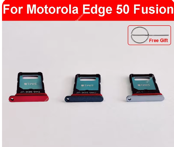 For Motorola MOTO Edge 50 Fusion Sim Card Slot Card Reader Adapter