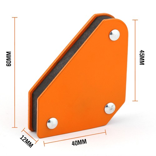 3-Piece Welding Magnetic Square Welder Holder Arrow Clamp 45 90 135° 4.5KG 10LB - Picture 5 of 5