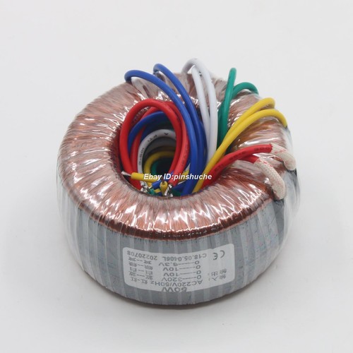 Una coppia trasformatore di potenza toroide 50 W 320 V+10 V*2+6,3 V per preamplificatore clone JP200 - Foto 3 di 5