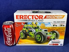 Erector Meccano 3-in-1 Pull-Back Buggy Kit - Toys