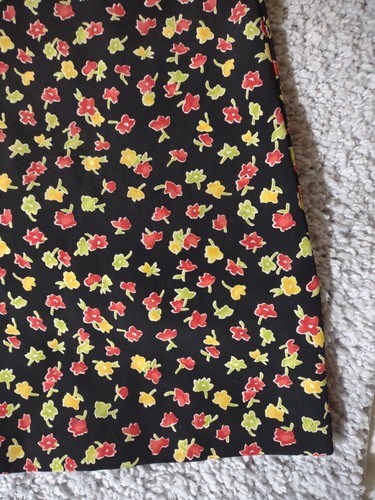 Fay's Closet Leslie Fay Sportswear Vintage Black Long Skirt 35" 13/14 - Picture 6 of 18