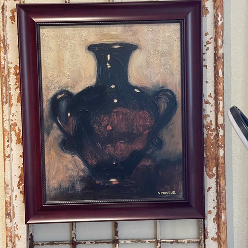 Vintage Painting by Listed Artist Norman Wyatt Jr 24” X 29” Framed