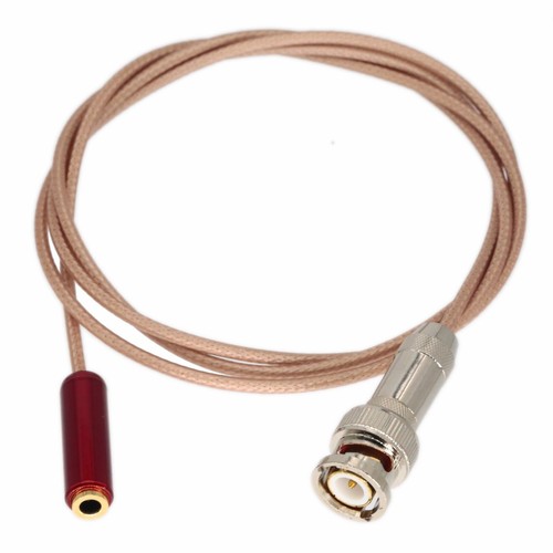 3.5mm 1/8 Stereo Jack to BNC male Coaxial Mini HD-SDI 1080P RG179 cable 1~16FT - Afbeelding 5 van 5