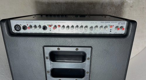 EKO XA50D Amplificatore Combo 50W per chitarra acustica, 2 canali , Volume e EQ. - Foto 4 di 9