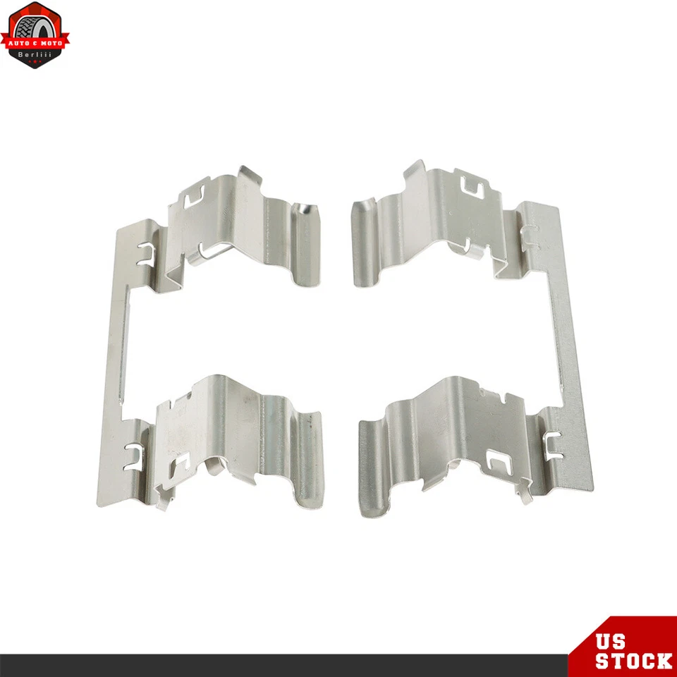 Par 2 pinzas de freno delanteras con soporte para Chevy Silverado 1500 GMC Sierra 1500 Foto 3 de 4