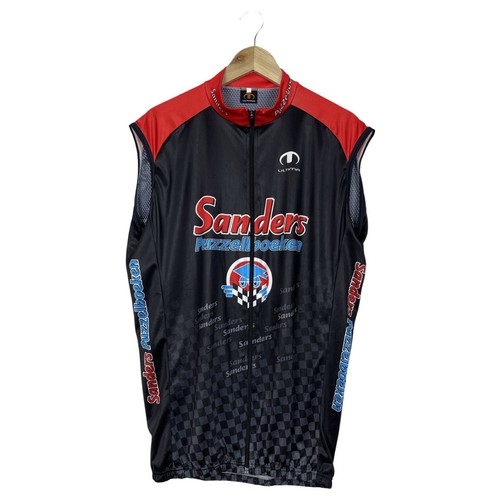 Mens Vintage 90s ULTIMA Cycling Jersey Vest Full Zip Size 7