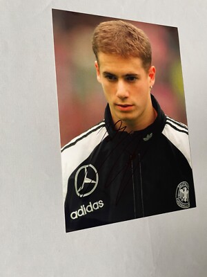 LARS RICKEN Vize-Weltmeister 2002 DFB signed Foto 20x29 Autogramm autograph