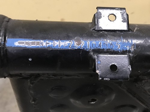 82 Suzuki RM125 RM 125 OEM cuadro chasis carrocería subchasis cuna 1982 - Imagen 10 de 10