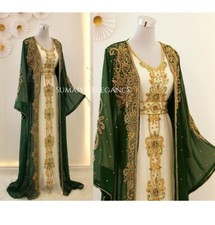 SALE Dubai Moroccan Beach Kaftans Royal Islamic Modern Elegant Caftan Long Gown