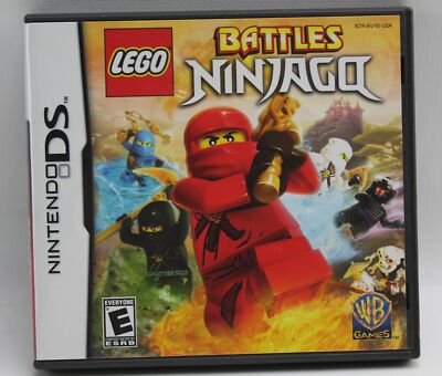 Nintendo DS Video Game Lego Battles Ninjago WB Games