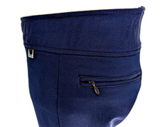 VTG ROFFE Men's Blue 4510 Solo Snowboarding/Ski Pants Stirrups 34 R USA  VEUC 