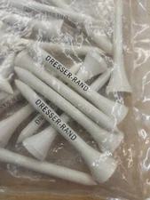 Lot Of Dresser Rand Golf Tees Wooden Tees Approx 24 Advertising Tees Sealed Bag
