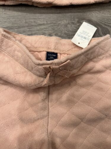 Baby Mädchen Gap rosa Jacke Hose Gr. 18-24M gesteppter Reißverschluss vorne Hoodie Hose 2-teiliges Set - Bild 18 von 18