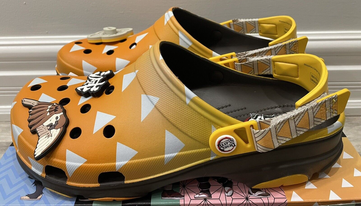 Crocs X Demon Slayer Zenitsu Agatsuma All Terrain Clogs US