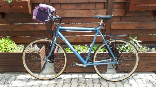 Eccezionale bicicletta Cannondale Aluminium ST600 touring bike colore  azzurro | eBay