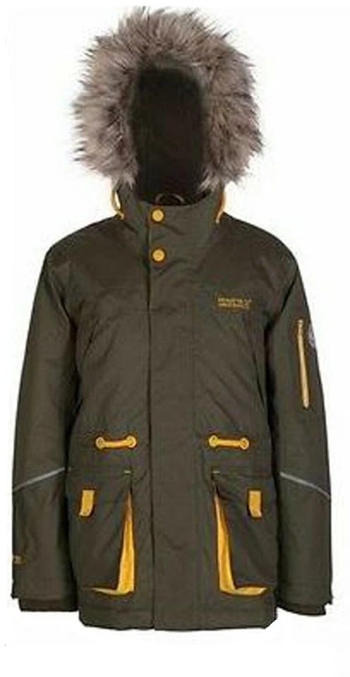 REGATTA / DARE2B INSULATED WATERPROOF PARKA JACKET SCHOOL COAT BOYS GIRLS KIDS