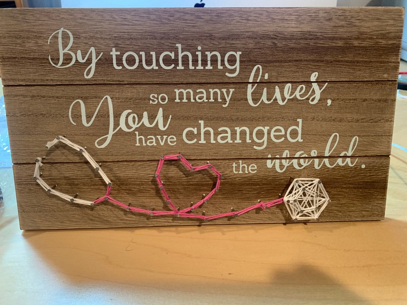 Medical Themed String Art Sign