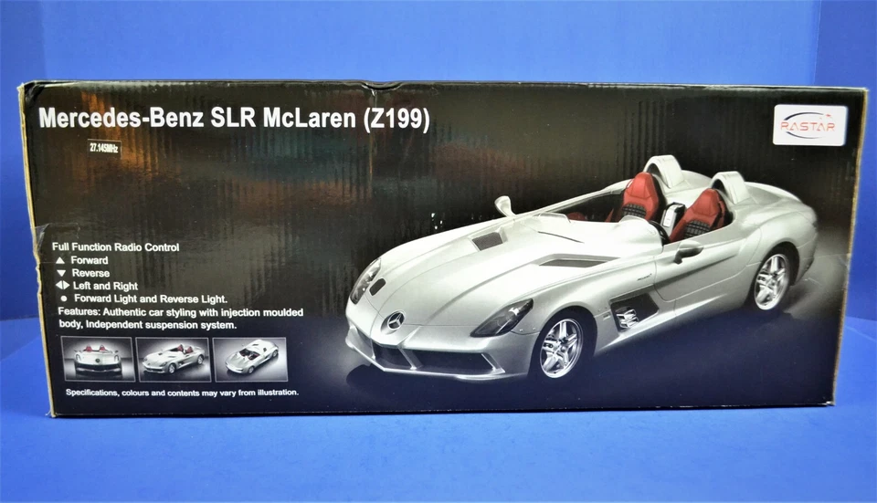 Raster 1/12 Mercedes Benz SLR McLaren Z199 Radio Controlled Car  SEALED - Image 4 of 4