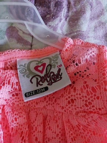 Beautiful Real Love girls Polyester dress size 12 months - Picture 4 of 5