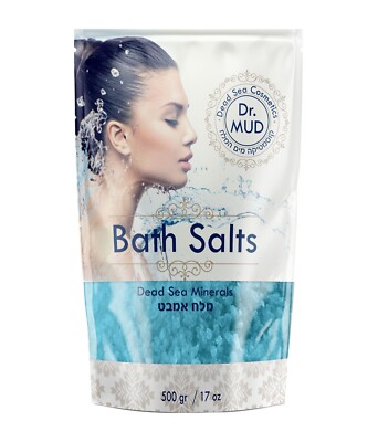 Dead Sea Mineral Bath Salt 100% Pure 17.64 oz/ 500g