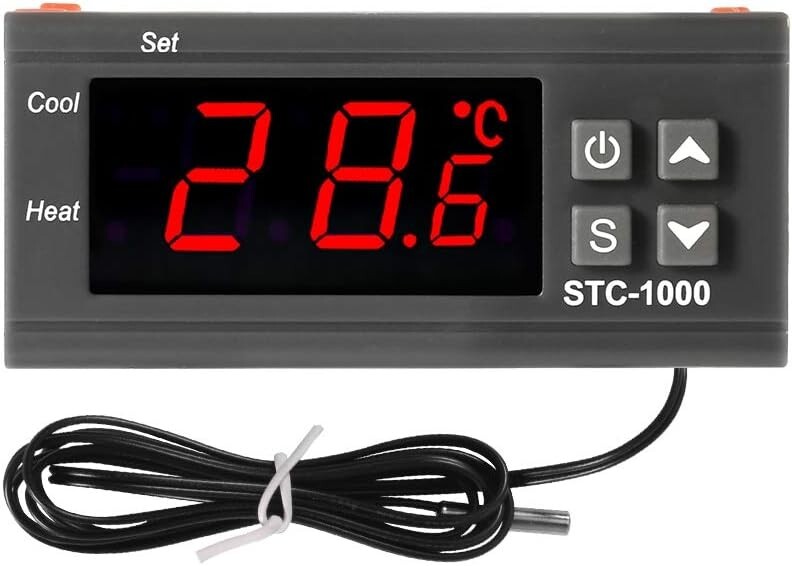 ITC-1000F 110V Digital Temperature Temp Controller Thermostat + NTC Sensor Probe