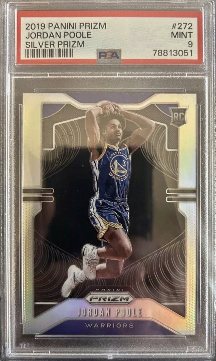 2019 Panini Prizm NBA Jordan Poole RC #272 Silver Prizm