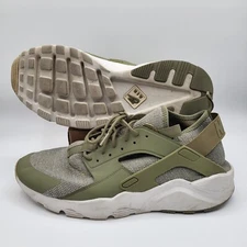 Nike Air Huarache Run Ultra Breathe Men's 14 Green Shoes Sneakers