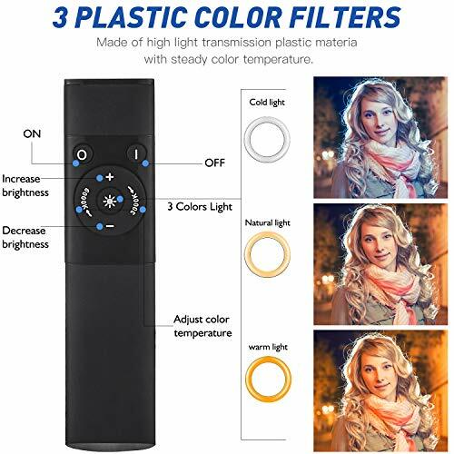 CXYP 18 inch Dimmable LED Ring Light Kit, 3200K-6000K Ring Light with Tripod 100% nieuw, VERKOOP!