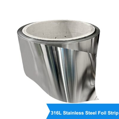 1M 316L Stainless Steel Foil Strip Thin Plate Sheet Foil Roll Thick 0.01 - 0.5mm