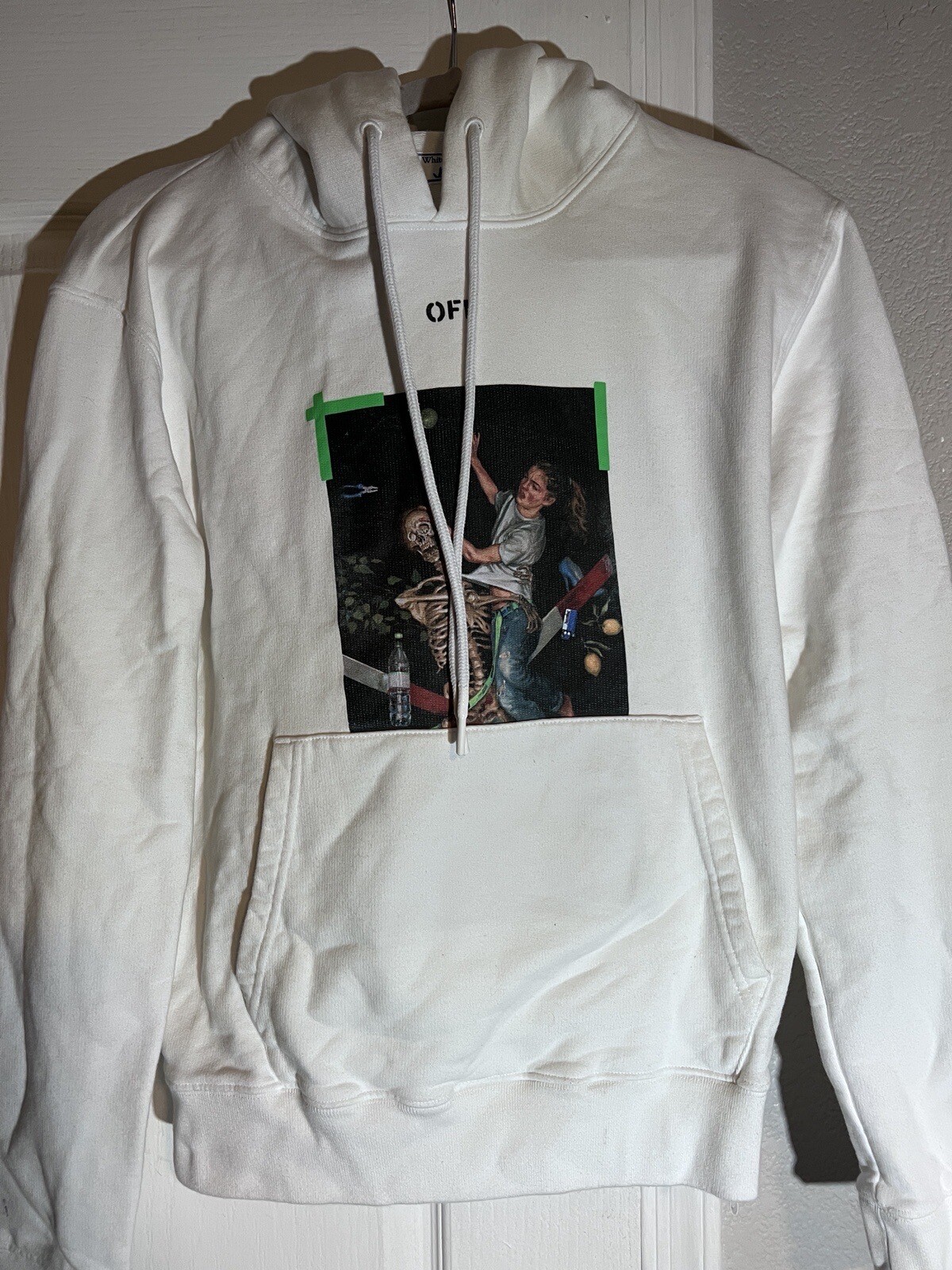 Off White Pascal Over Hoodie Size 40 - image 3