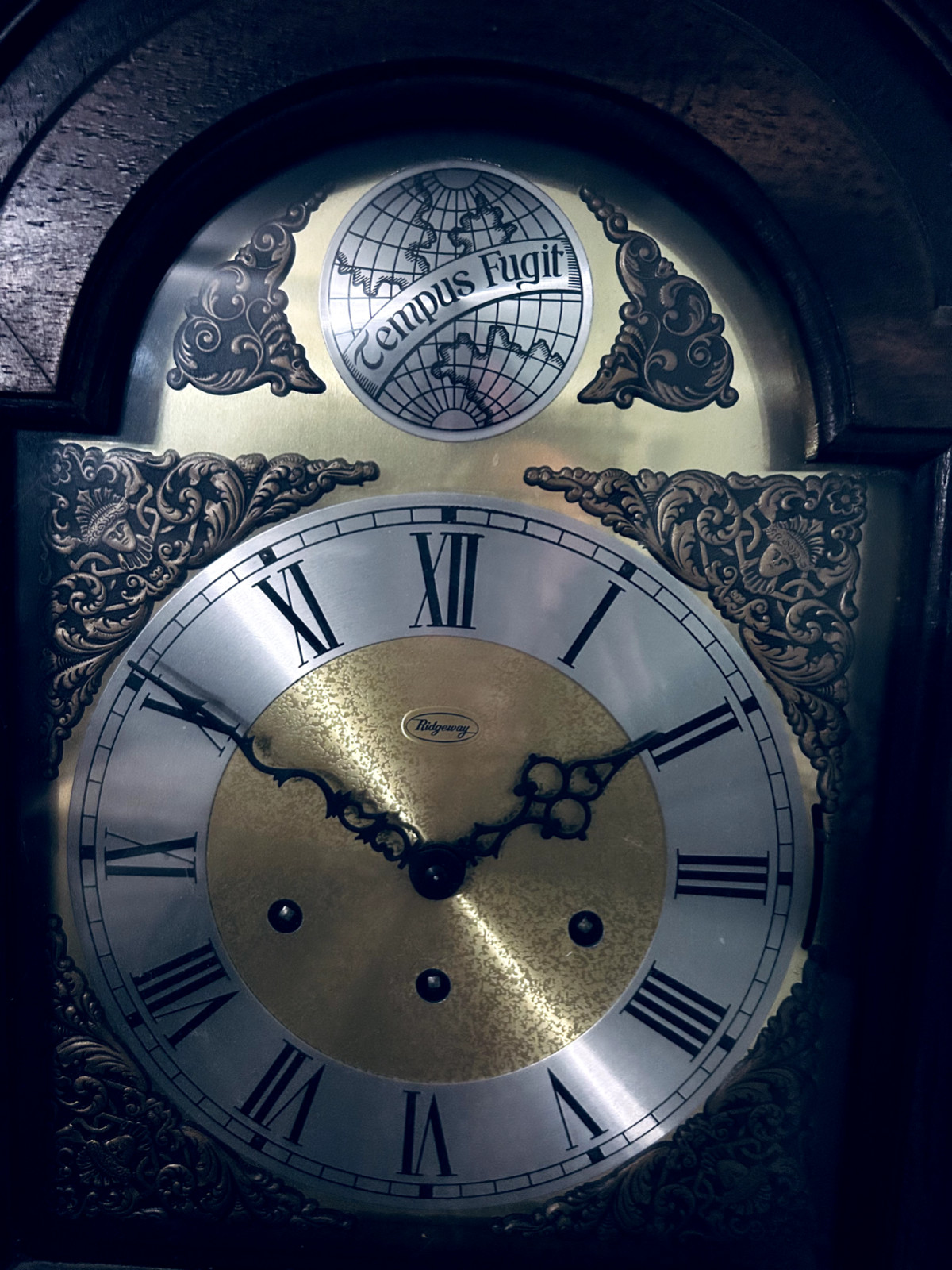 vintage herschede wall clock