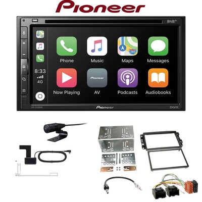 Autoradio Pioneer Apple CarPlay Android für Chevrolet Epica 2006-2011 schwarz
