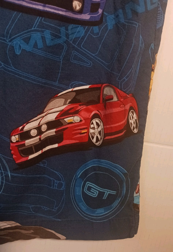 Ford Mustang Shirt GT 5.0 David Carey Men's XL All Over Print Button Down - Picture 17 of 21