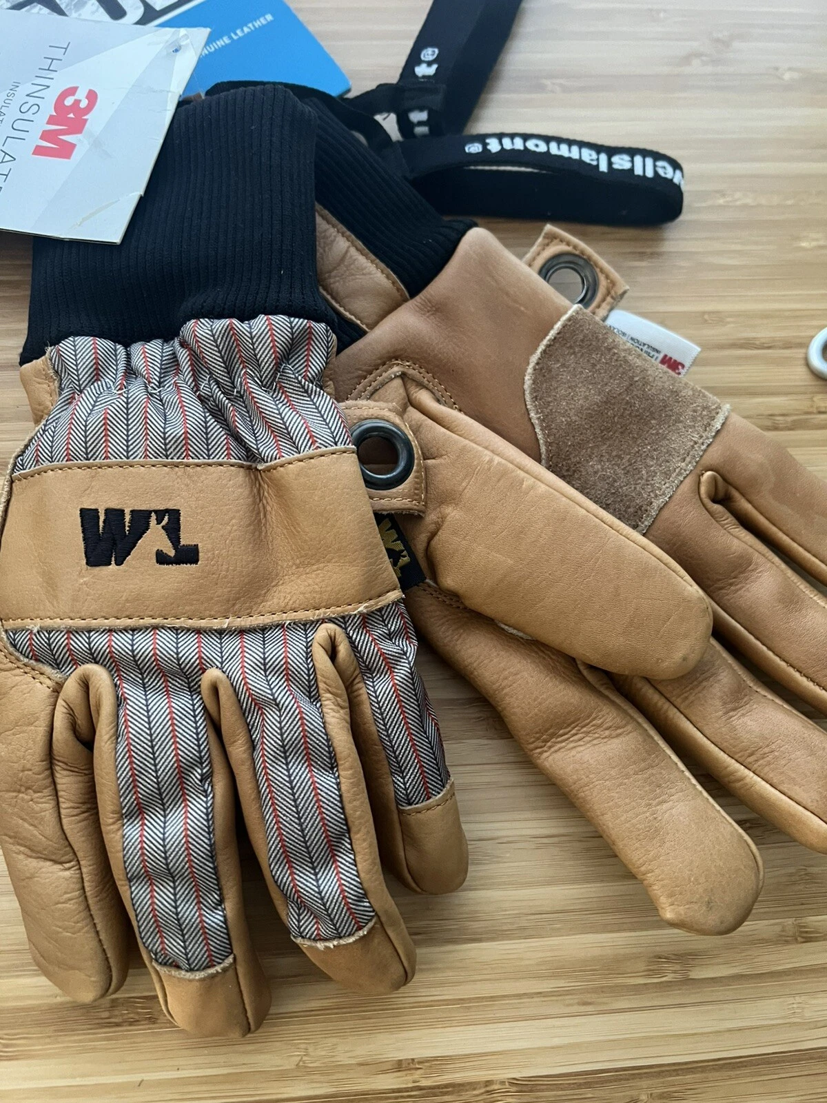 Wells Lamont HydraHyde Snow Leather Gloves Size XS New