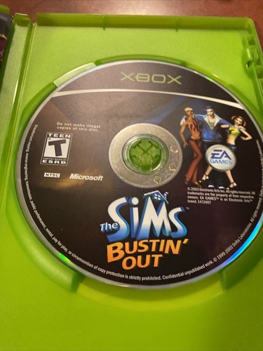 Sims Bustin' Out (Microsoft Xbox, 2003) Tested Video Game - Picture 9 of 24